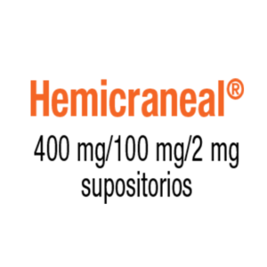 Logotipo Hemicraneal® 400 mg/100 mg/2 mg supositorios