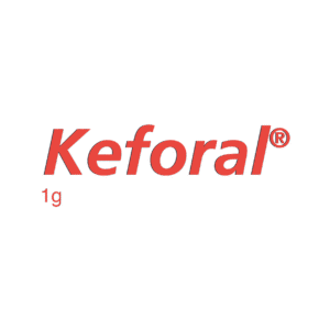 Keforal 1g logo