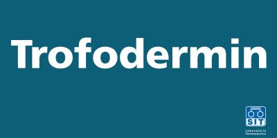 "Trofodermin" logo